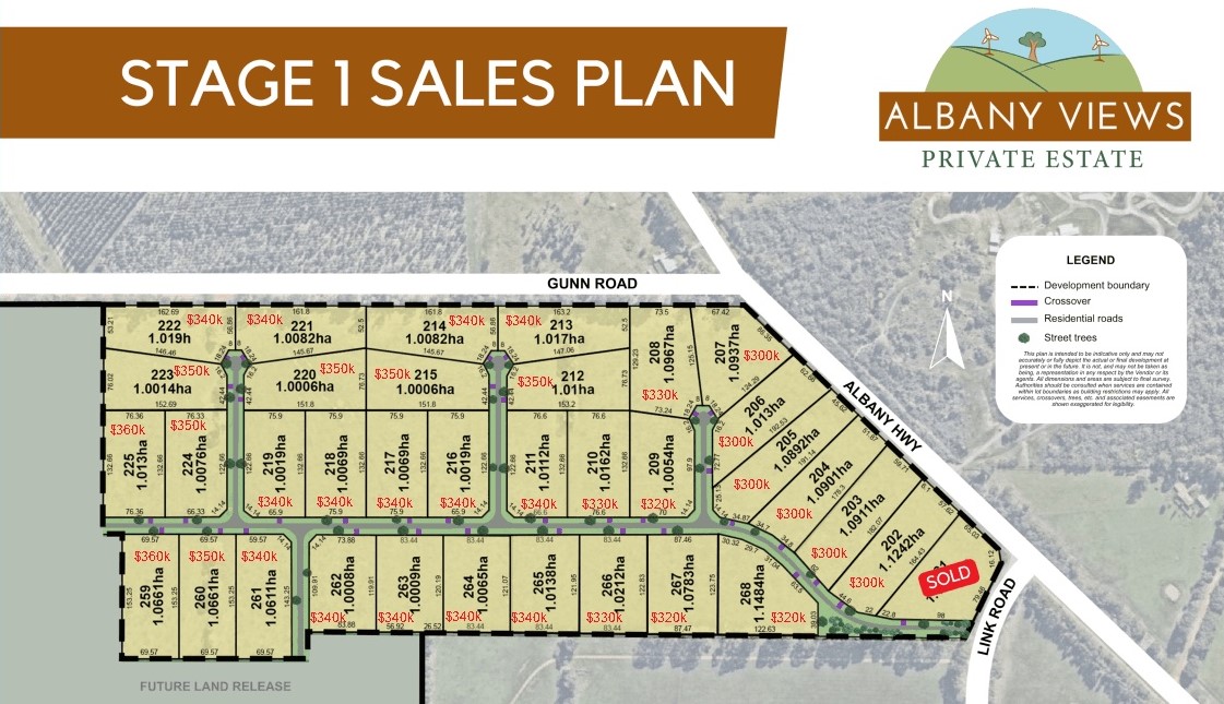 [Land for Sale] Albany Views Private Estate, Drome OpenLot